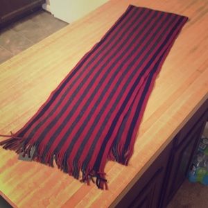Striped Wool Scarf